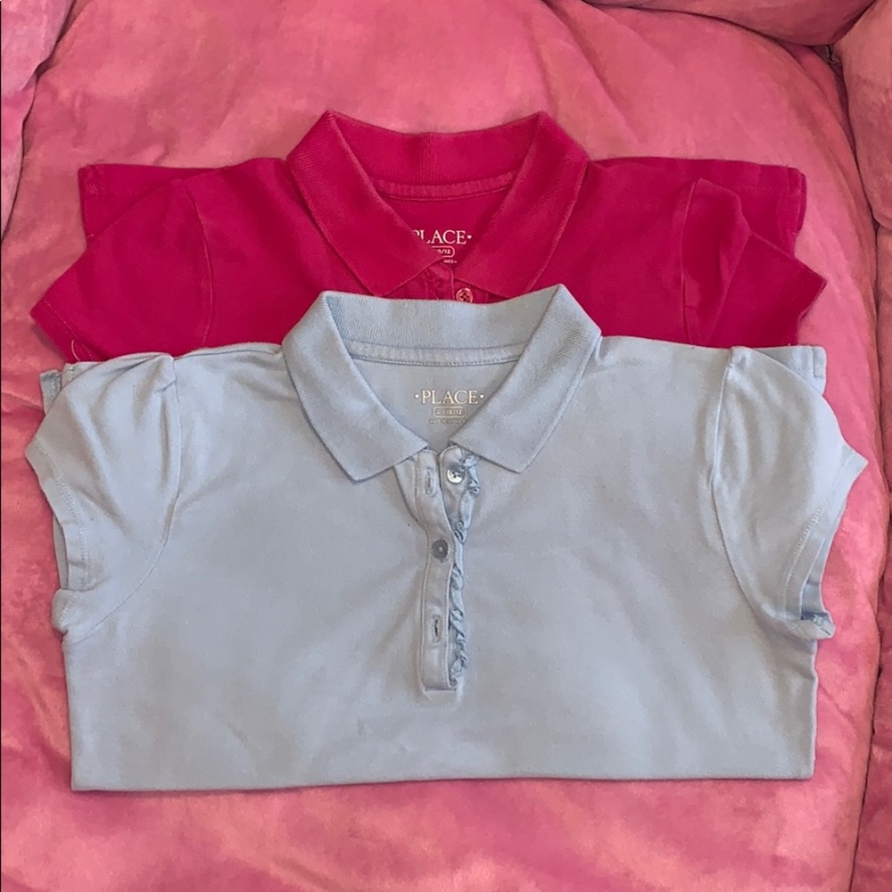 Children’s place polo shirts for girls.